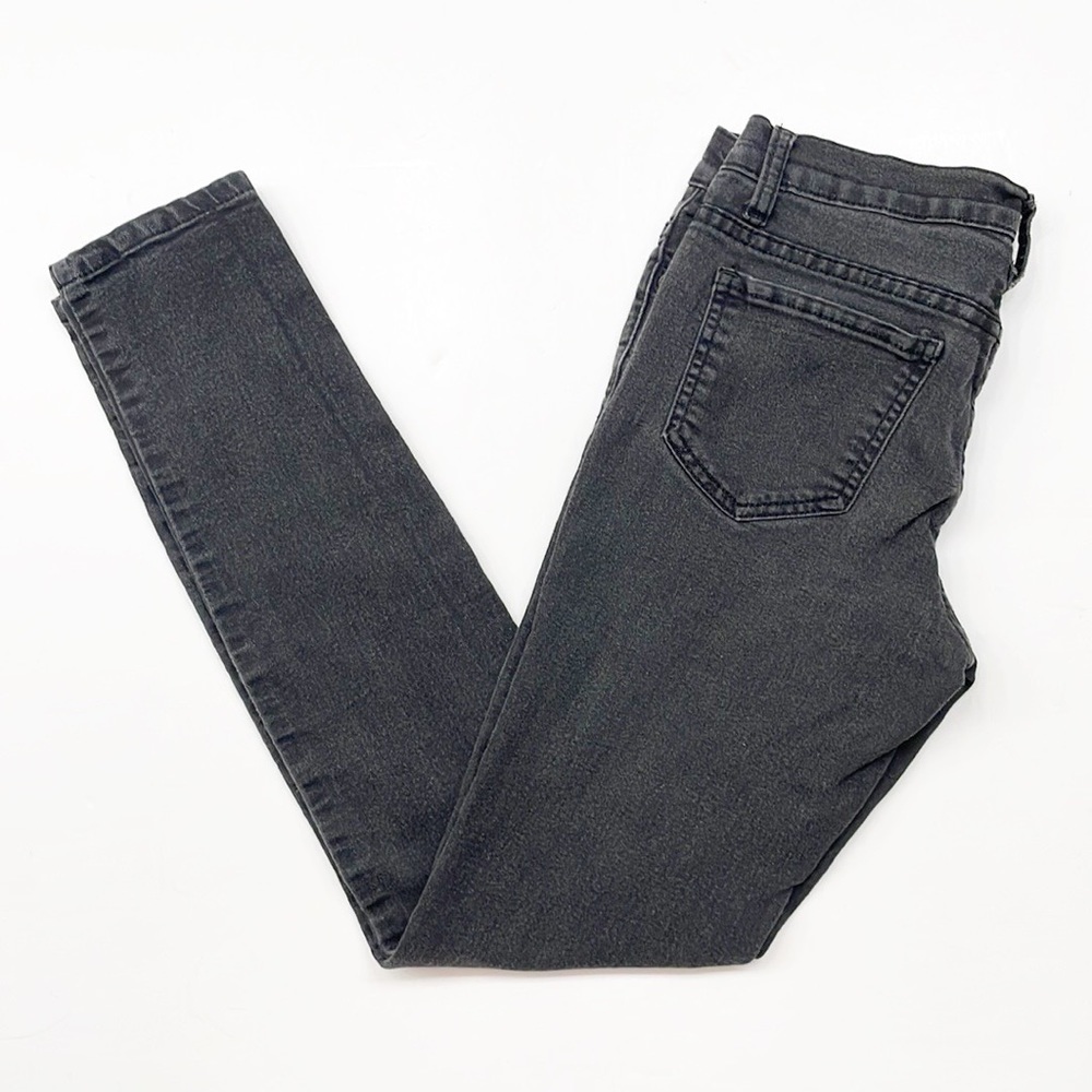 Red Blue Denim black skinny denim jeans